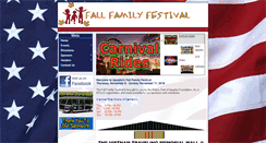 Desktop Screenshot of fallfamilyfestival.com
